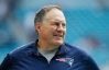 MIAMI, FL - DECEMBER 09: Head coach Bill Belichick of the New England Patriots looks on prior to their game against the Miami Dolphins at Hard Rock Stadium on December 9, 2018 in Miami, Florida.
