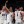 Mar 9, 2021; Las Vegas, NV, USA; Gonzaga Bulldogs forward Corey Kispert (24), guard Julian Strawther (0), guard Jalen Suggs (1) and forward Drew Timme (2) celebrate after defeating the the BYU Cougars in the West Coast Conference Tournament championship game at Orleans Arena.