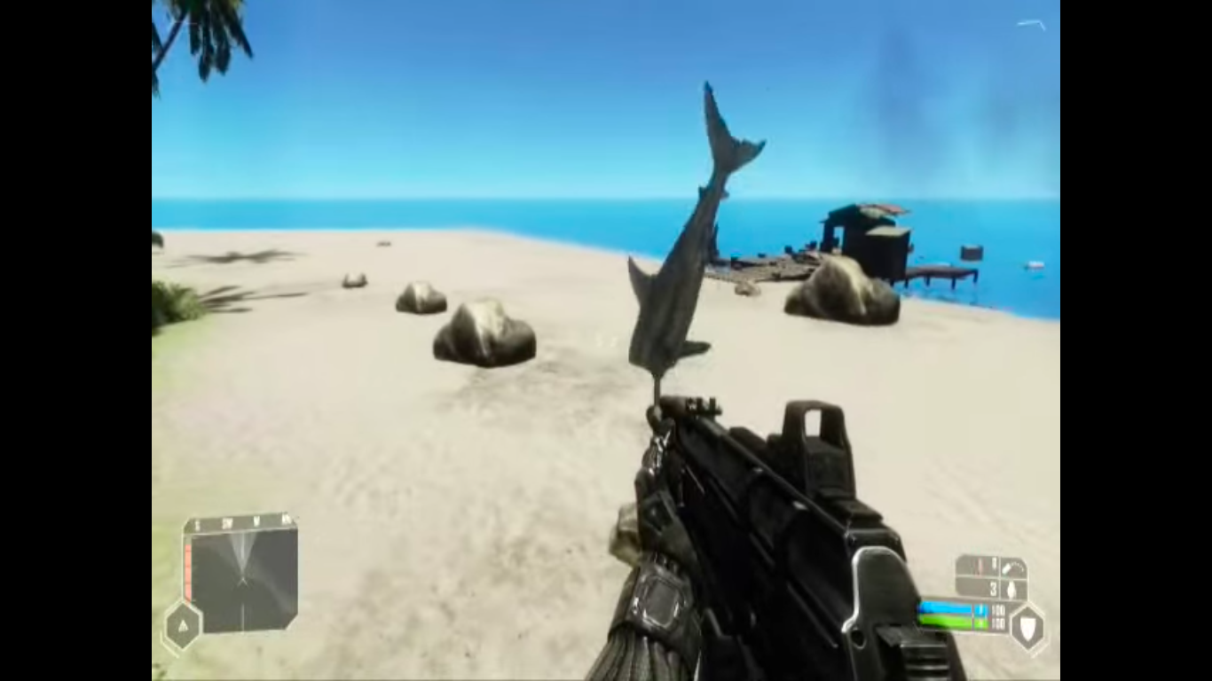 Crysis Shark Glitch