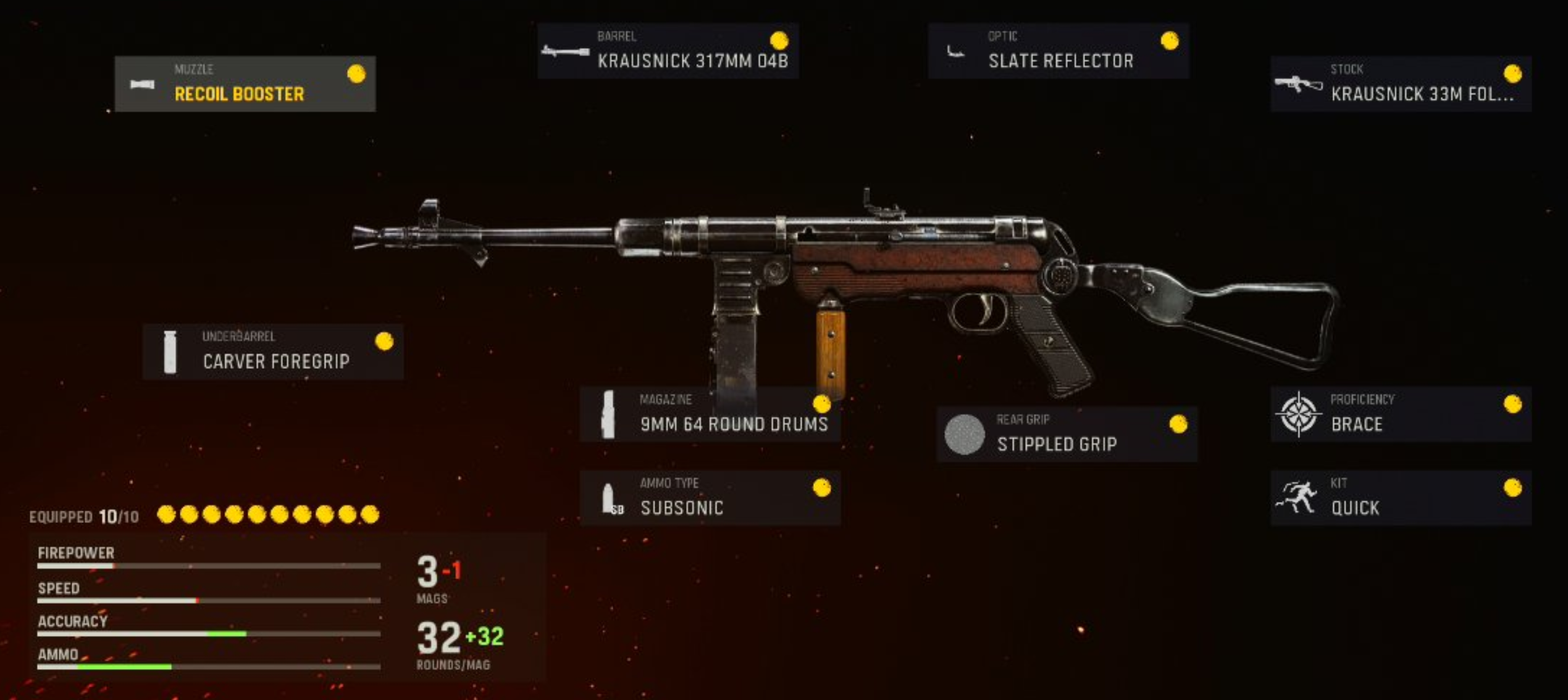 Best MP-40 build for Vanguard