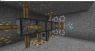 A drill to make mining easier in Minecraft