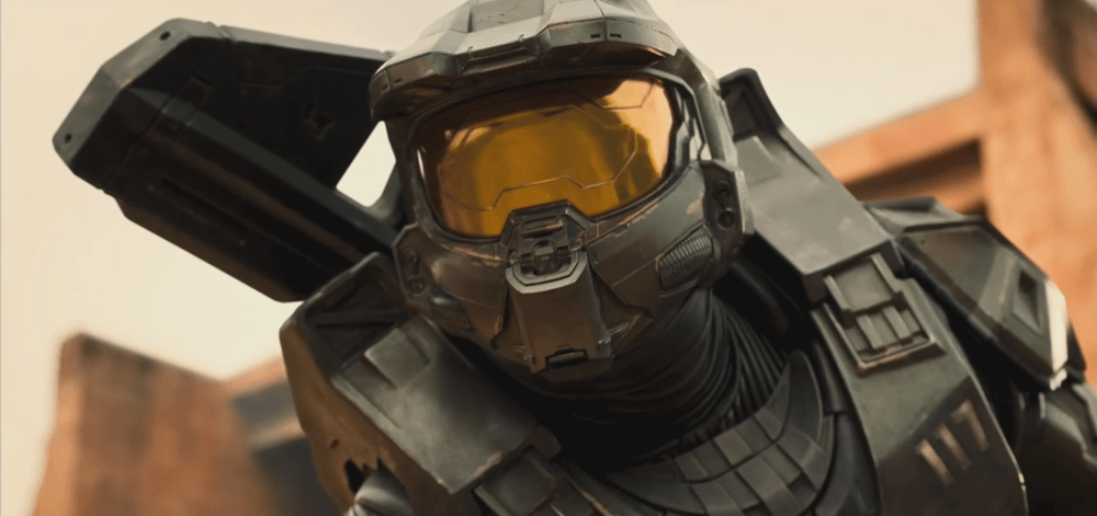 Master Chief in the Halo TV series