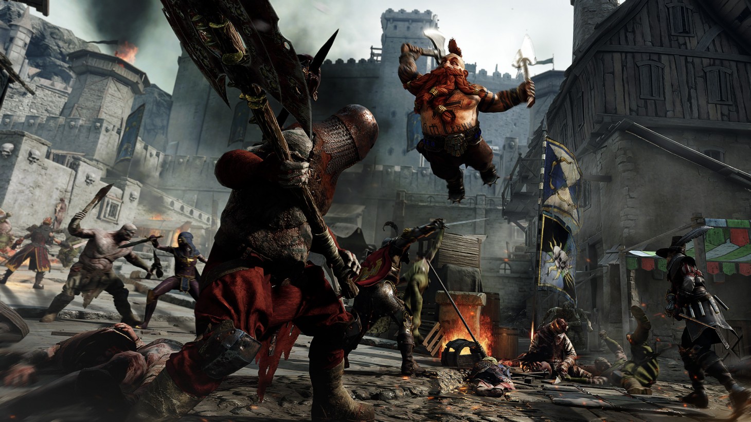co-op play in Vermintide 2