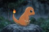 Charmander looking upset in Pokemon