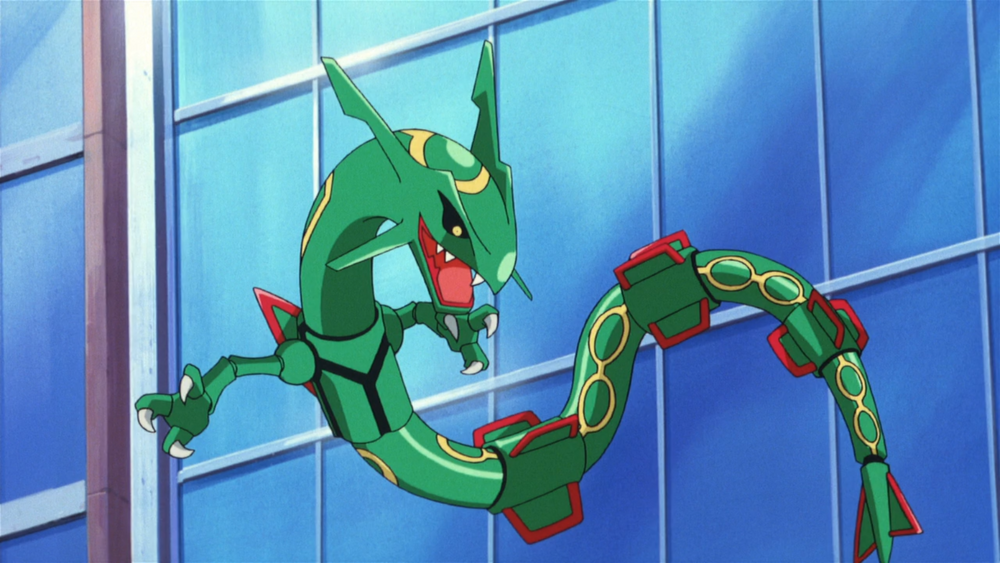 Ash;s Rayquaza in Pokémon