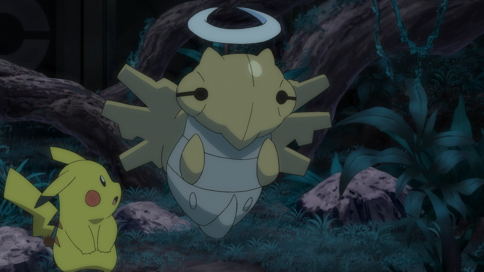 Goh's Shedinja in the Pokémon anime