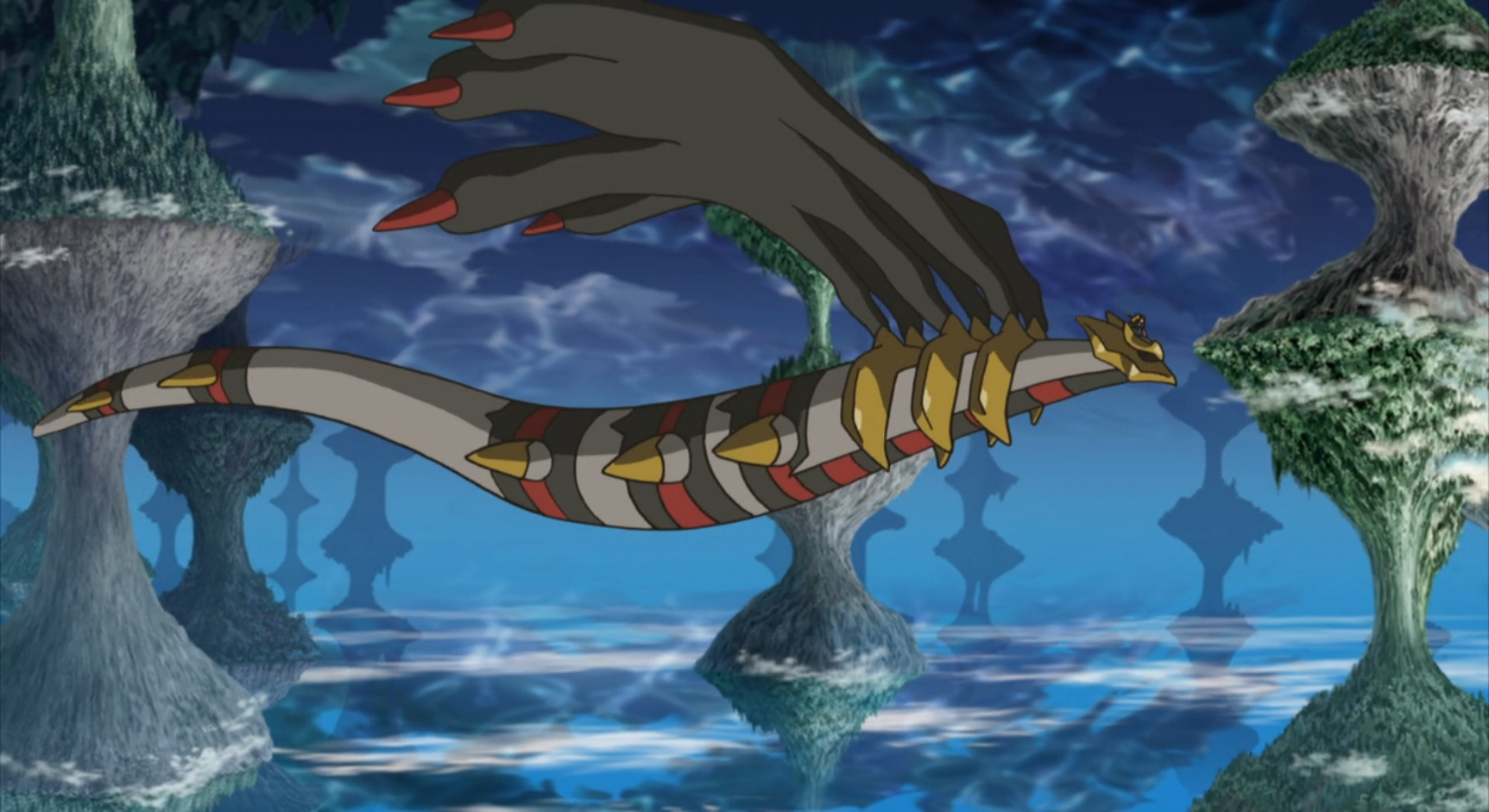Giratina in its Origin Forme