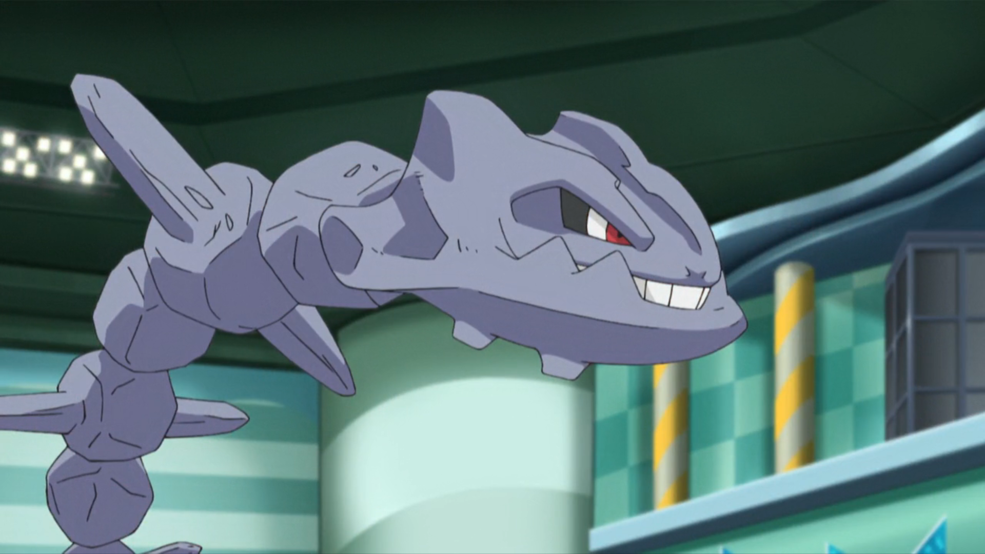 Brock's Steelix in the Pokémon anime