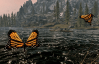 A pair of Monarch butterflies in Skyrim
