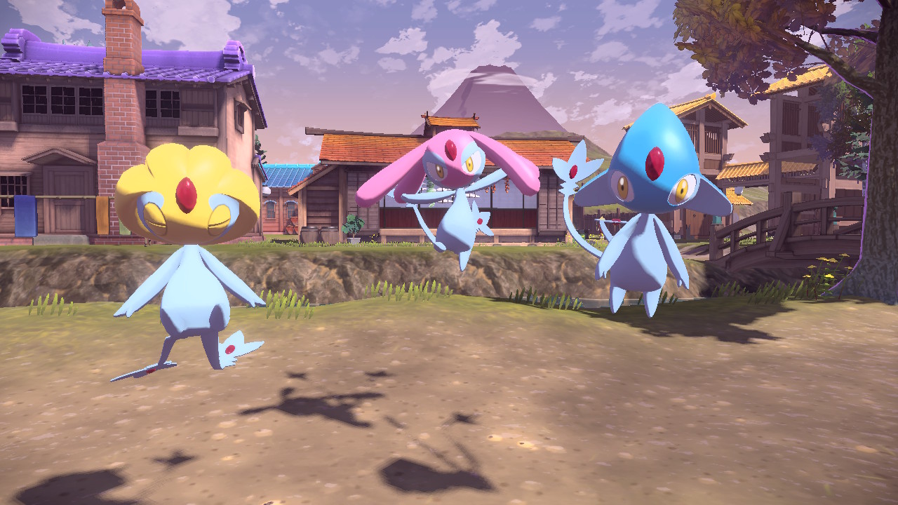 Uxie, Mesprit, and Azelf