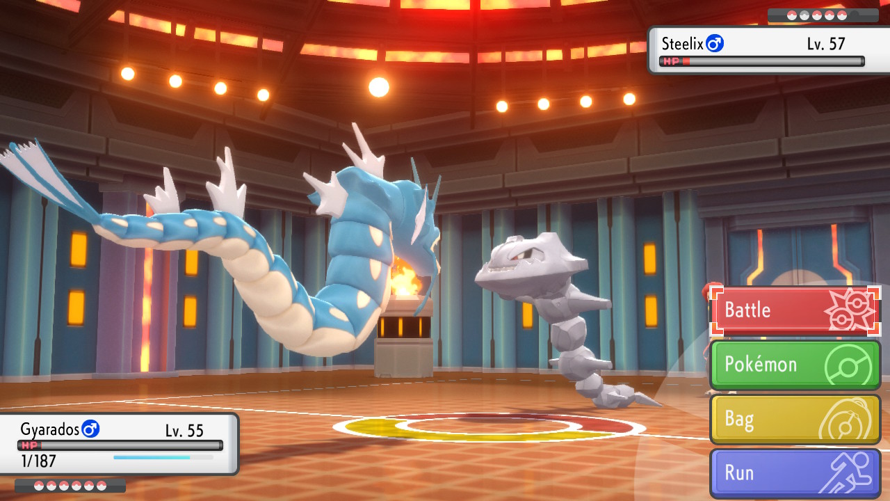 Gyarados and Steelix