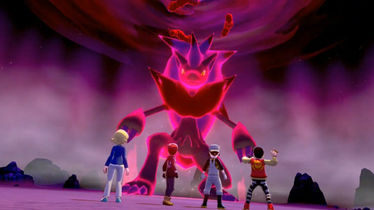 Pokemon Sword & Shield Max Raid Battle Shiny Zoroark