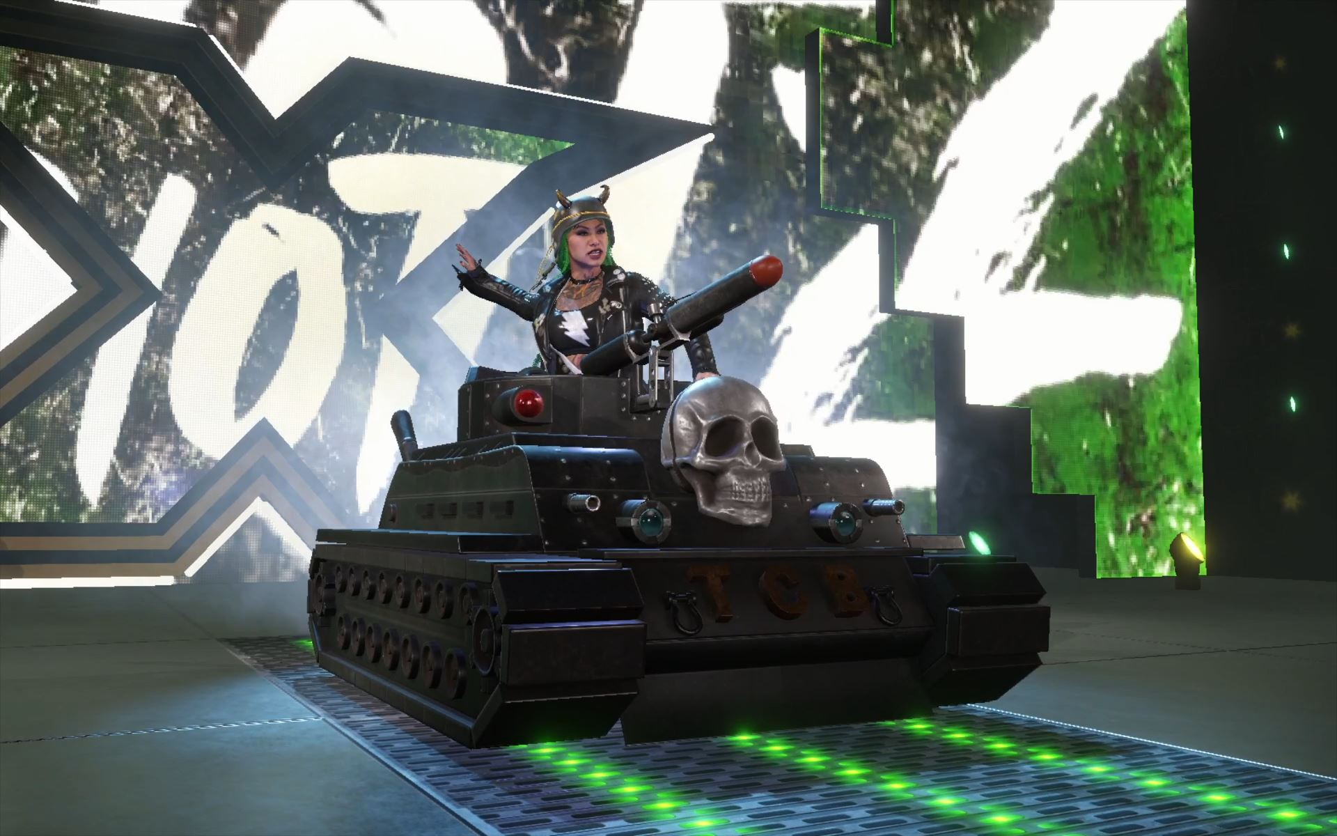 WWE 2K22 Shotzi entrance