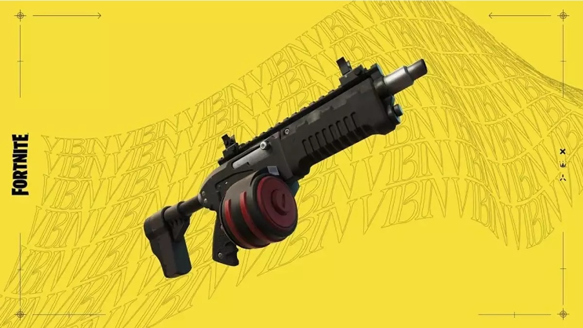 Fortnite charge SMG