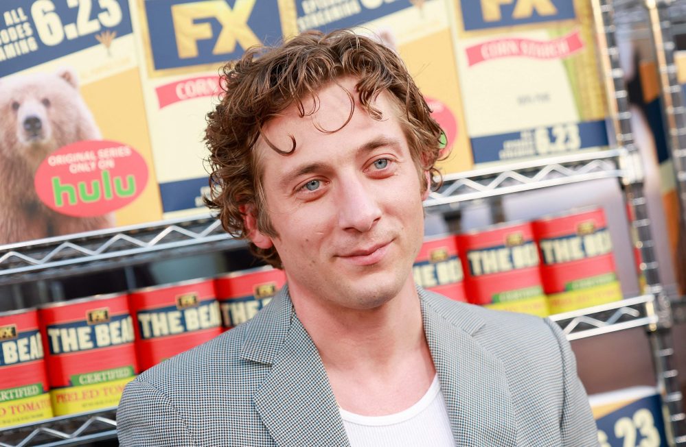 US actor Jeremy Allen White arrives to the Los Angeles premiere of FX's "The Bear" held at Goya Studios on June 20, 2022 in Los Angeles, California