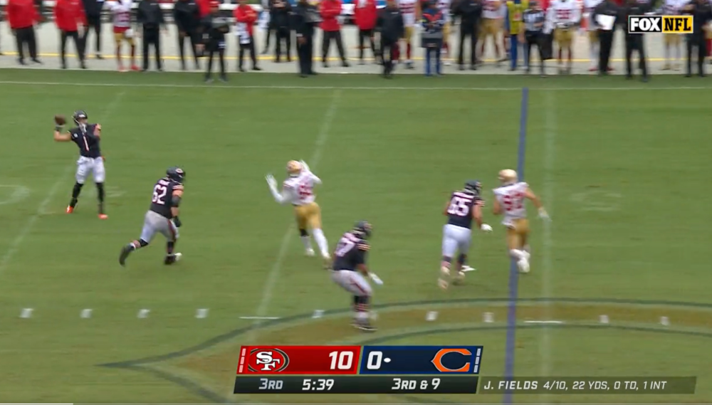 Justin Fields makes incredible effort on 51-yard td vs. 49ers, Week 1 2022