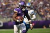 Sep 25, 2022; Minneapolis, Minnesota, USA; Minnesota Vikings running back Dalvin Cook (4) runs the ball as Detroit Lions cornerback Amani Oruwariye (24) pursues during the second quarter at U.S. Bank Stadium.