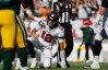 Sep 25, 2022; Tampa, Florida, USA; Tampa Bay Buccaneers quarterback Tom Brady (12) is helped up after he gets sacked during the first quarter at Raymond James Stadium. 