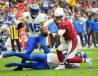 Arizona Cardinals quarterback Kyler Murray (1) is sacked by Los Angeles Rams linebacker Terrell Lewis (52). Syndication Usa Today