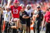 Georgia quarterback Stetson Bennett runs down the field
