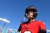 Oct 23, 2022; Charlotte, North Carolina, USA; Tampa Bay Buccaneers quarterback Tom Brady (12) leaves the field after the game at Bank of America Stadium.