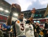 Oct 30, 2022; London, United Kingdom, Denver Broncos quarterback Russell Wilson (3) heads to the locker room after beating the Jacksonville Jaguars during an NFL International Series game at Wembley Stadium. 