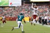Sep 25, 2022; Landover, Maryland, USA; Washington Commanders wide receiver Terry McLaurin (17) attempts to Catcha pass in front of Philadelphia Eagles cornerback Darius Slay (2) during the fourth quarter at FedExField. 