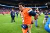 Nov 20, 2022; Denver, Colorado, USA; Denver Broncos quarterback Russell Wilson (3) leaves Empower Field at Mile High following the overtime loss to the Las Vegas Raiders. 
