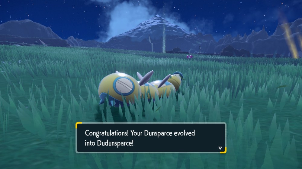 Pokemon Scarlet and Violet Dudunsparce