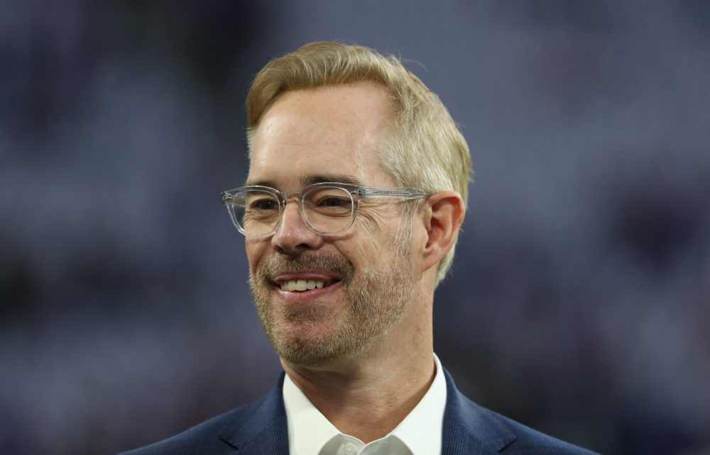 Jan 14, 2018; Minneapolis, MN, USA; FOX analyst Joe Buck before the NFC Divisional Playoff football game between the Minnesota Vikings and the New Orleans Saints at U.S. Bank Stadium.