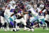 Dec 11, 2022; Arlington, Texas, USA; Houston Texans running back Dameon Pierce (31) carries the ball as Dallas Cowboys linebacker Micah Parsons (11) pursues during the first half at AT&T Stadium.