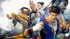 Capcom announces Street Fighter 6 release date at The Game Awards: An anime man in a blue vest and white shirt, with pointy black hair, holds his fists in a fighting position with an excited look on his face