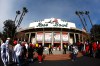 PASADENA, CALIFORNIA - JANUARY 02: Fans gather outside of the stadium prior to the 2023 Rose Bowl Game between the Penn State Nittany Lions and the Utah Utes at Rose Bowl Stadium on January 02, 2023 in Pasadena, California.