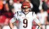 Dec 18, 2022; Tampa, Florida, USA; Cincinnati Bengals quarterback Joe Burrow (9) warms up before a game against the Tampa Bay Buccaneers at Raymond James Stadium.