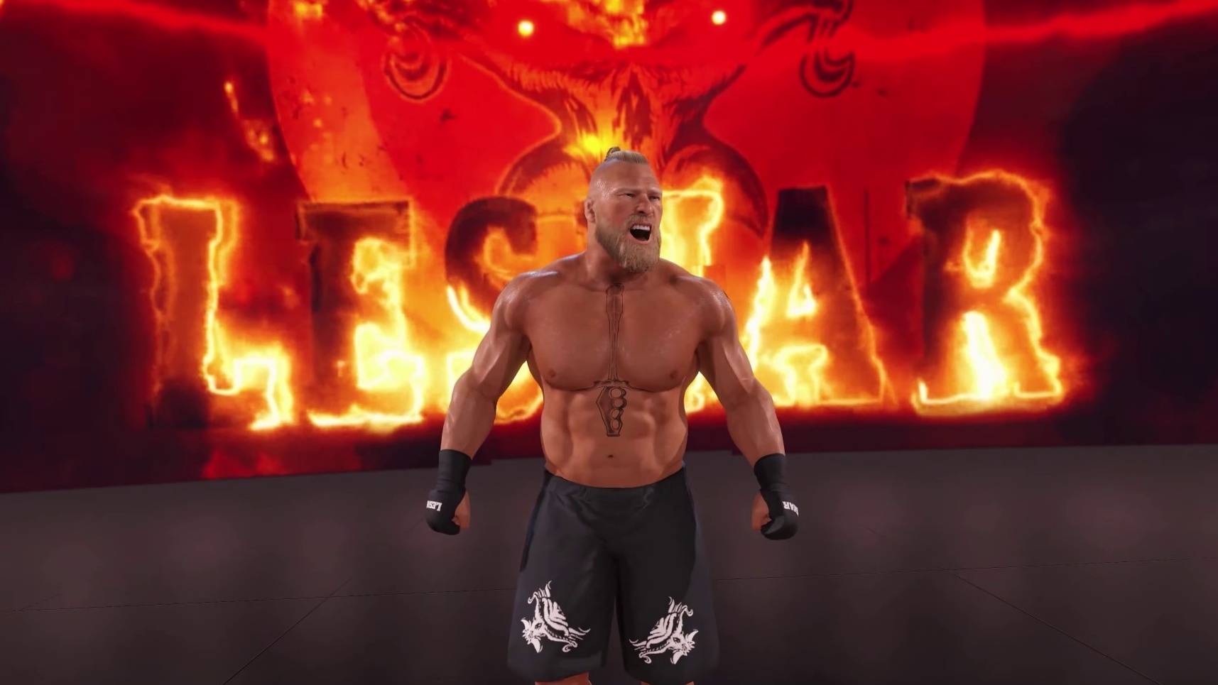 WWE 2K23 Brock Lesnar Cropped