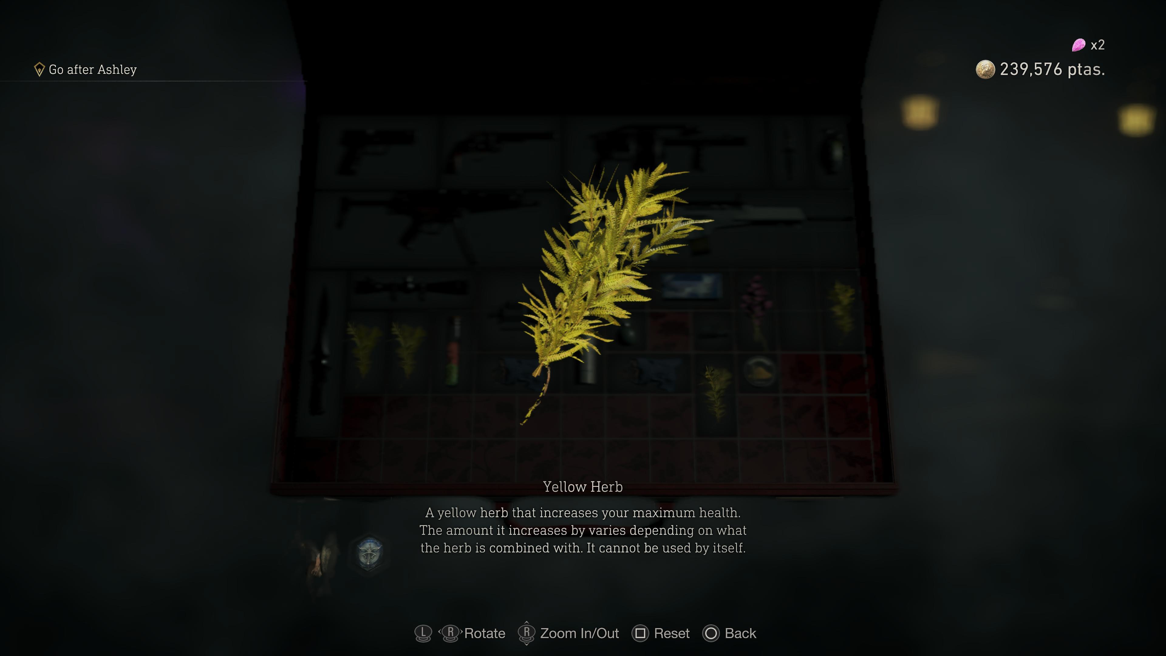 Resident Evil 4 Yellow Herb