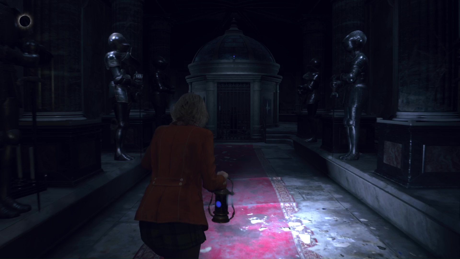 RE4R Mauseoleum lantern puzzle
