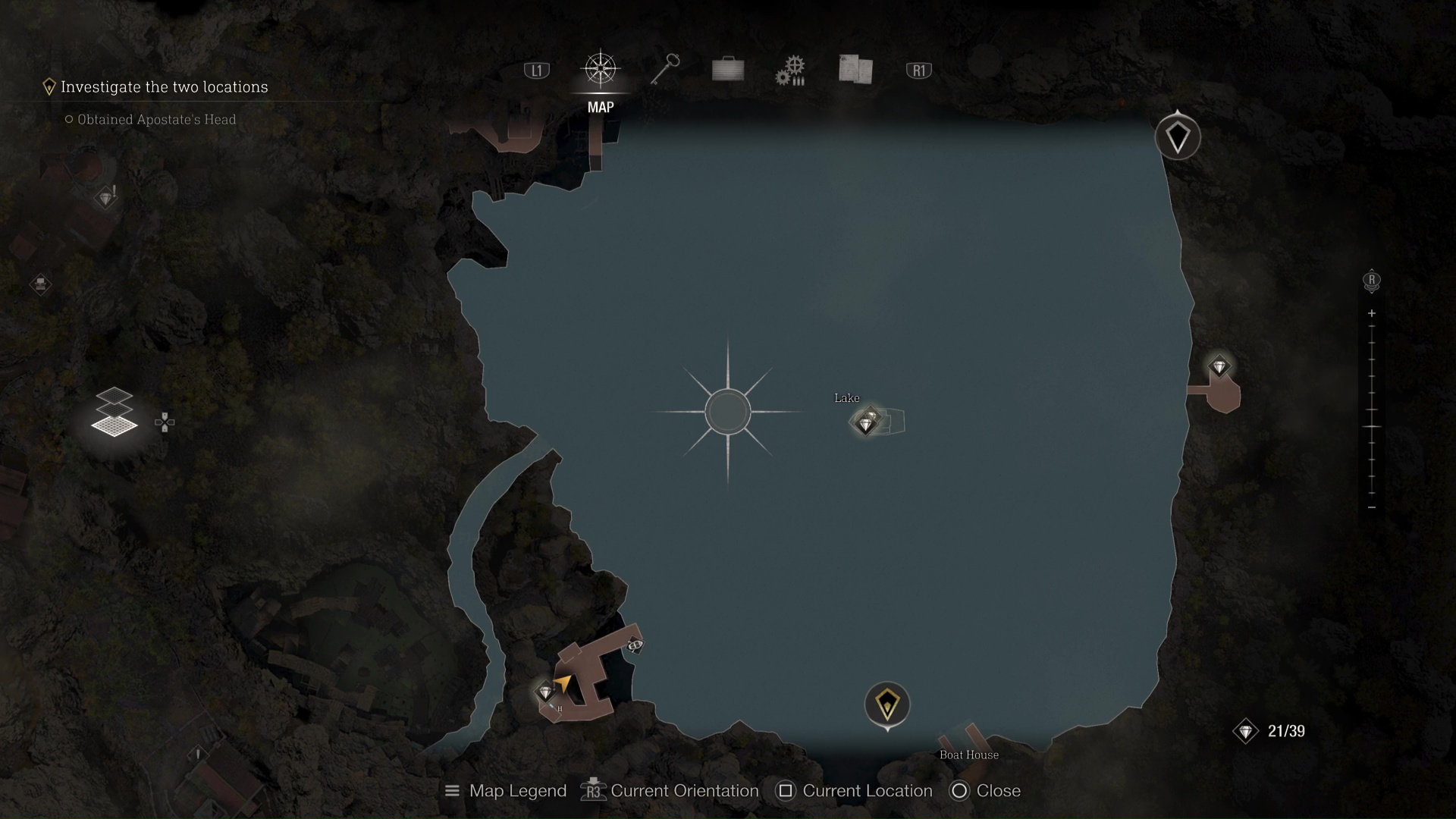 RE4R Lake Map