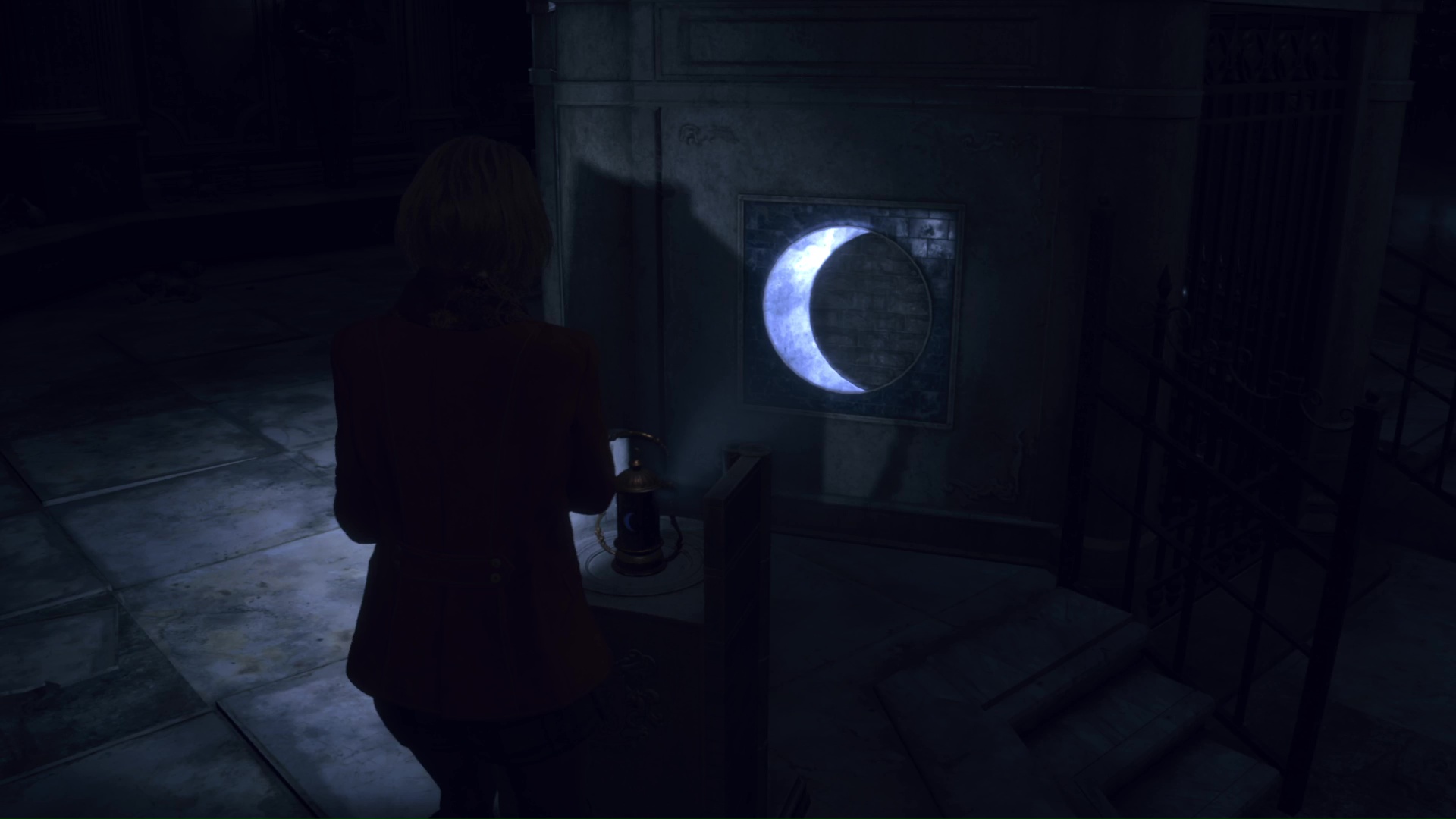 RE4R Mauseoleum lantern puzzle