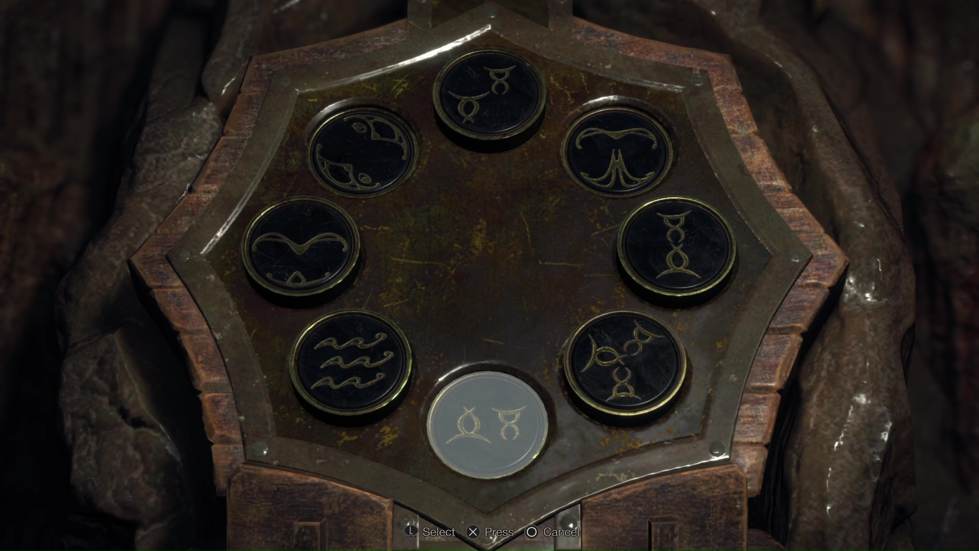 RE4R Symbol puzzle