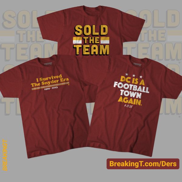 Commanders Commemorative T-Shirts (BreakingT)