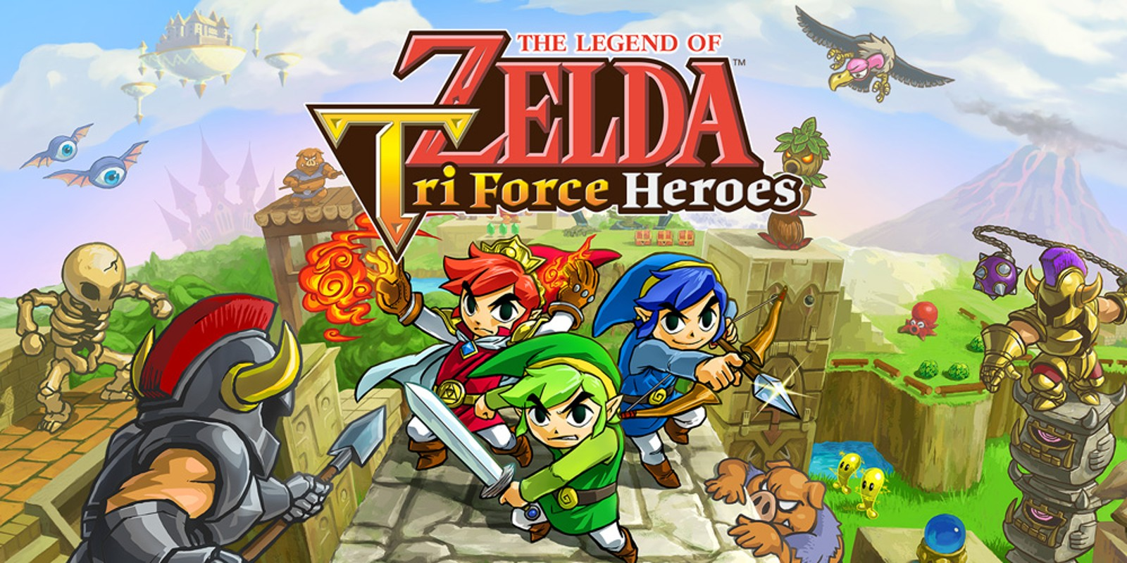 The Legend of Zelda The Legend of Zelda Triforce Heroes