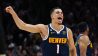 May 18, 2023; Denver, Colorado, USA; Denver Nuggets forward Michael Porter Jr. (1) reacts in the fourth quarter against the Los Angeles Lakers during game two of the Western Conference Finals for the 2023 NBA playoffs at Ball Arena.