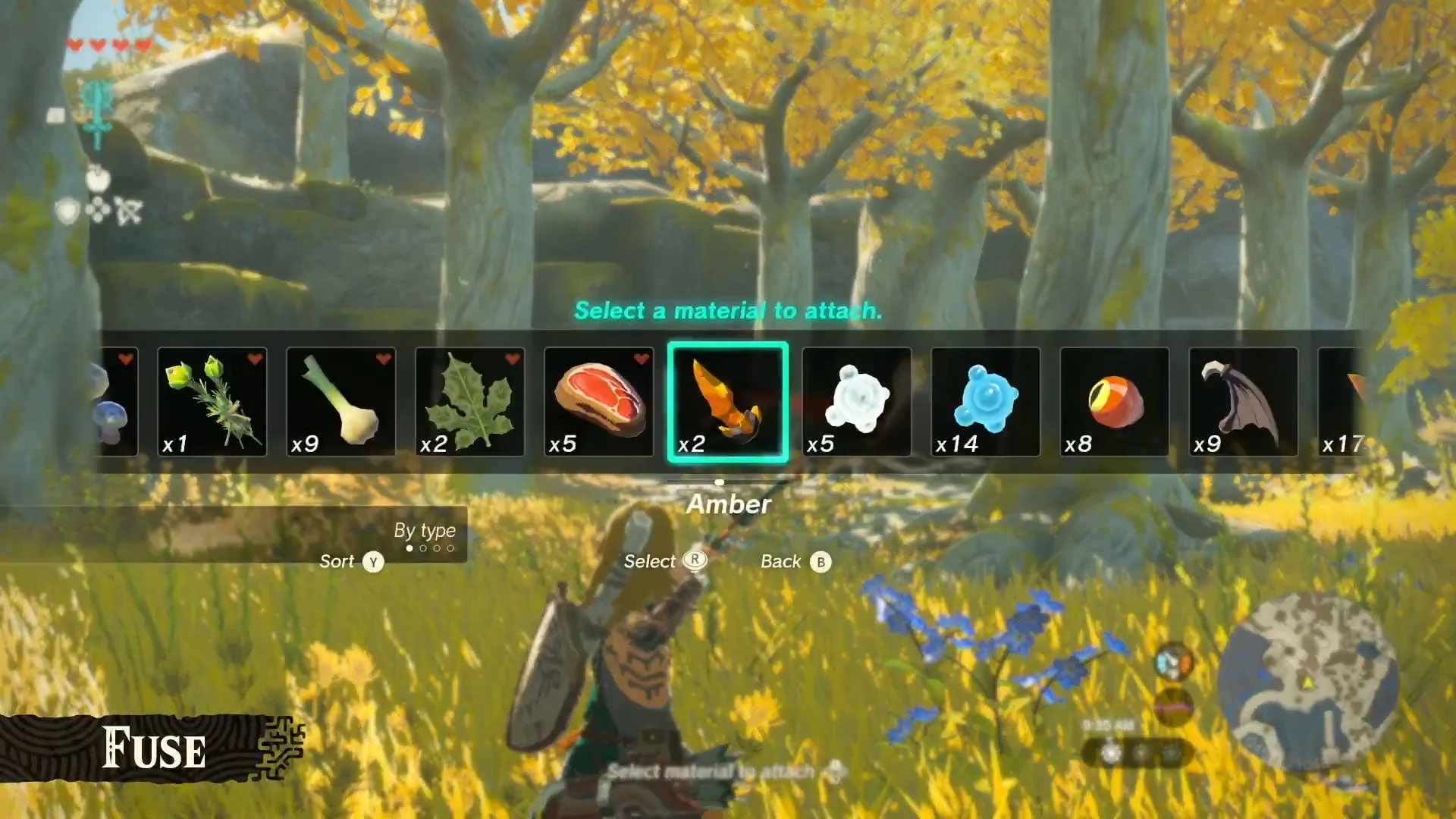 Zelda Tears of the Kingdom Monster materials