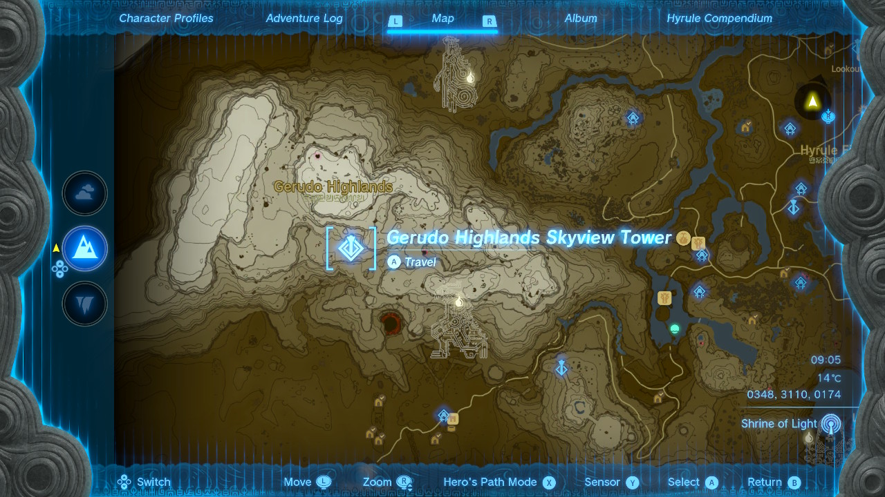 Zelda Tears of the Kingdom Skyview Tower locations