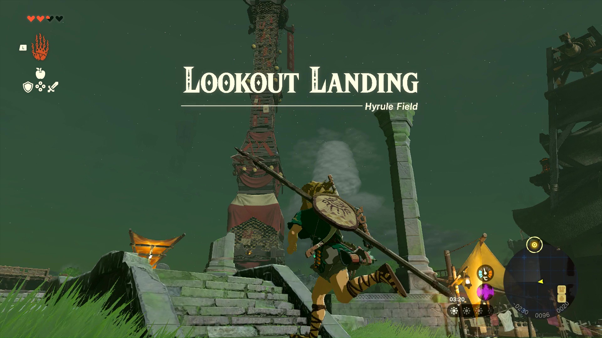 Zelda Tears of the Kingdom Lookout Landing