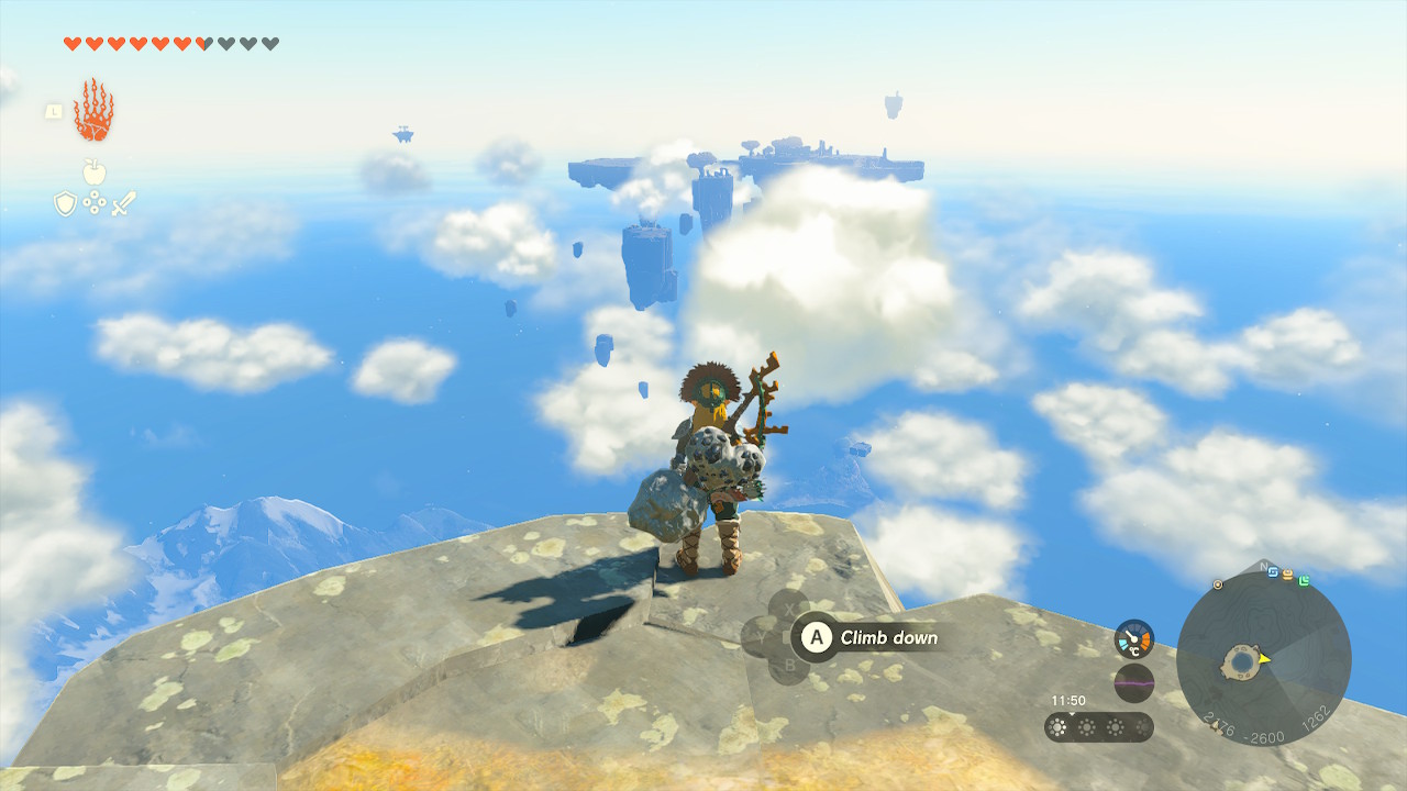 Zelda Tears of the Kingdom top of the world