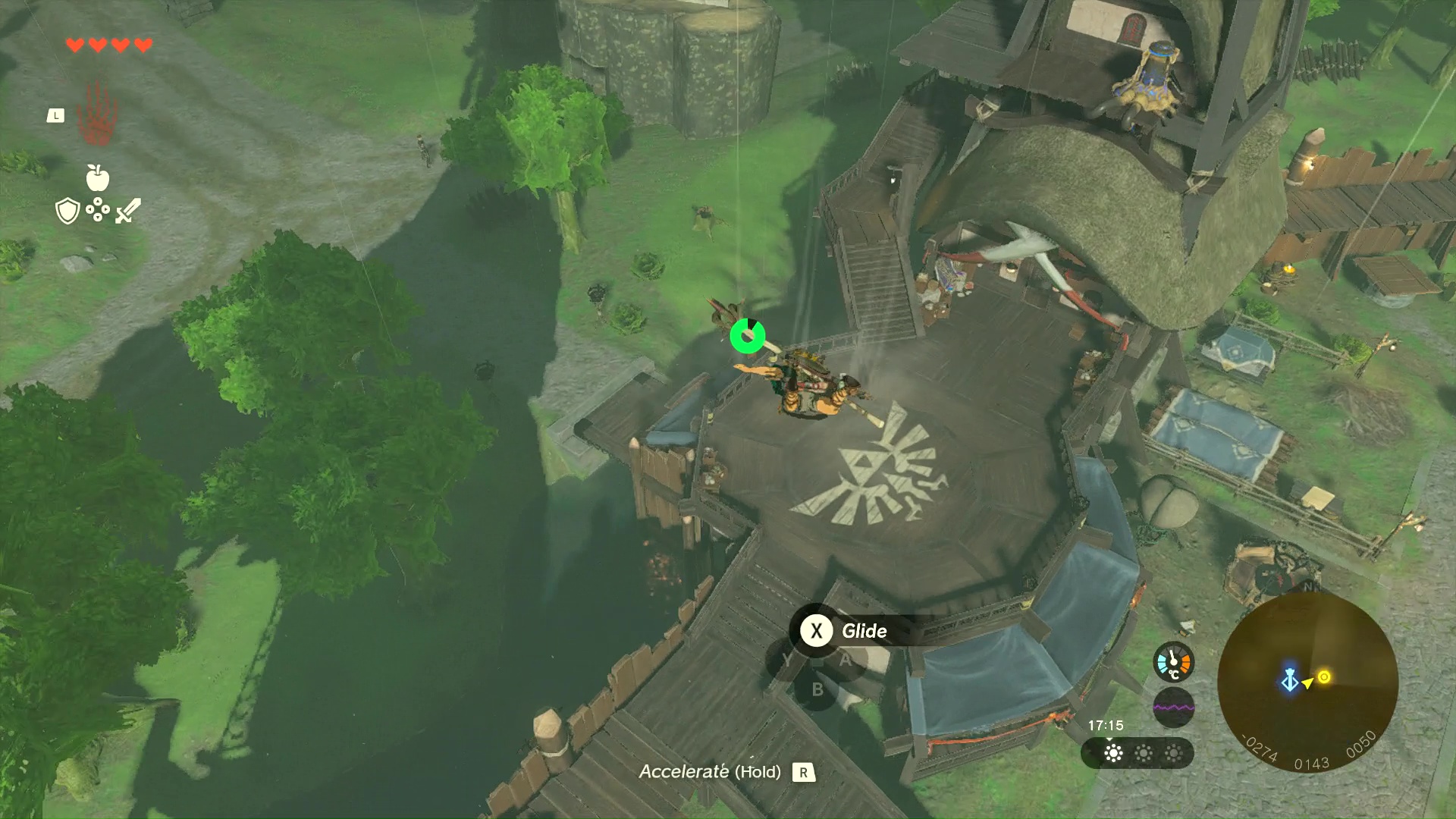 Zelda Tears of the Kingdom skydiving