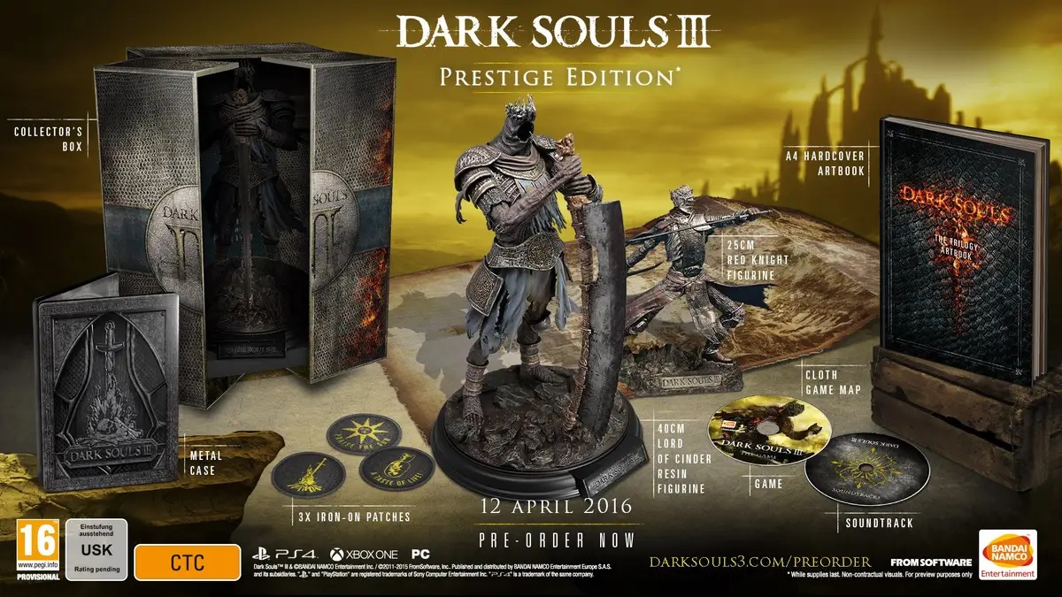 Darks Souls 3 Prestige Edition