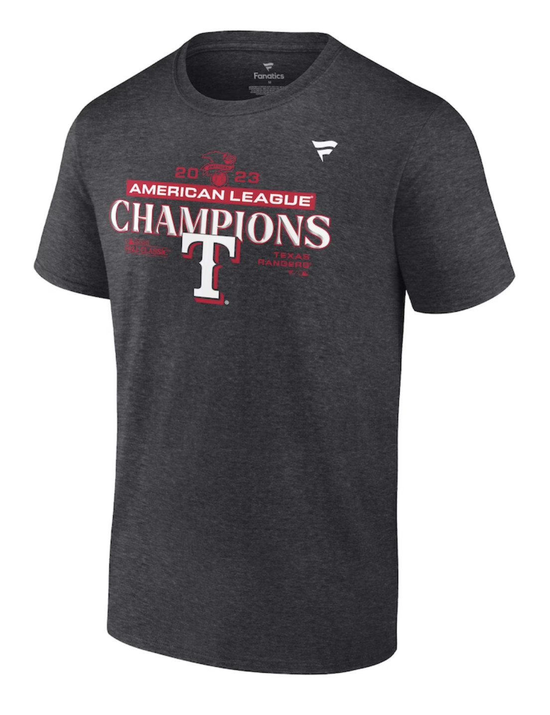 Texas Rangers 2023 American League Champions Locker Room T-Shirt